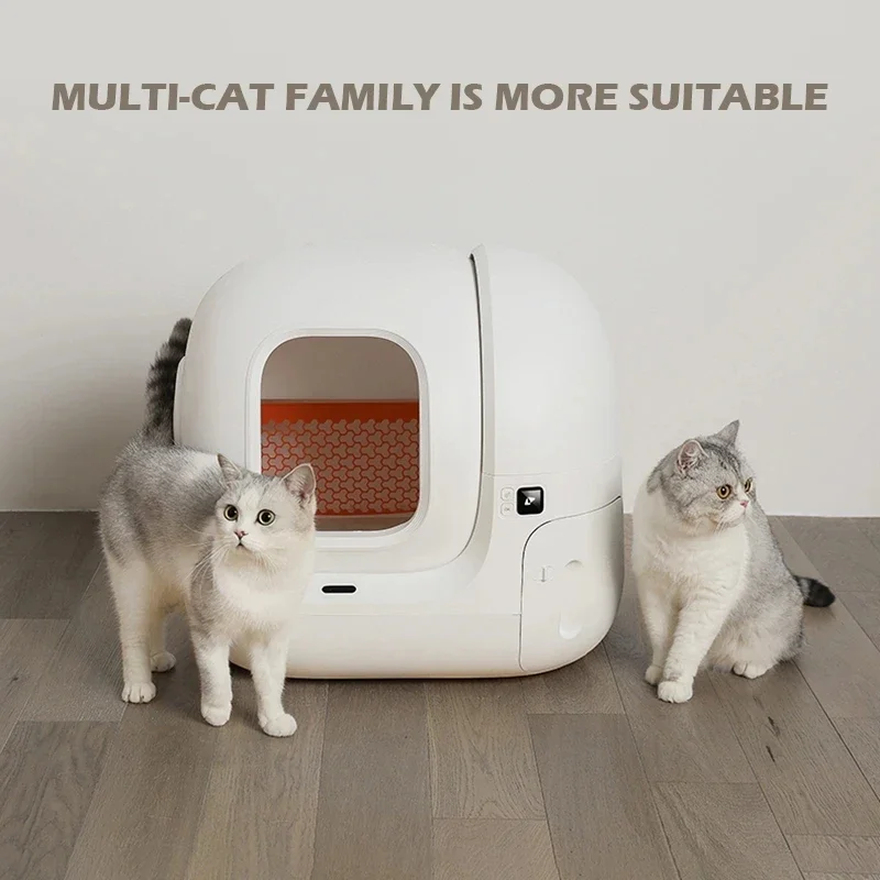 

1Pcs PURA MAX 2 Automatic Cat Litter Box With App Control Smart Self Cleaning Cat Toilet For Multiple Large Cats Global Version