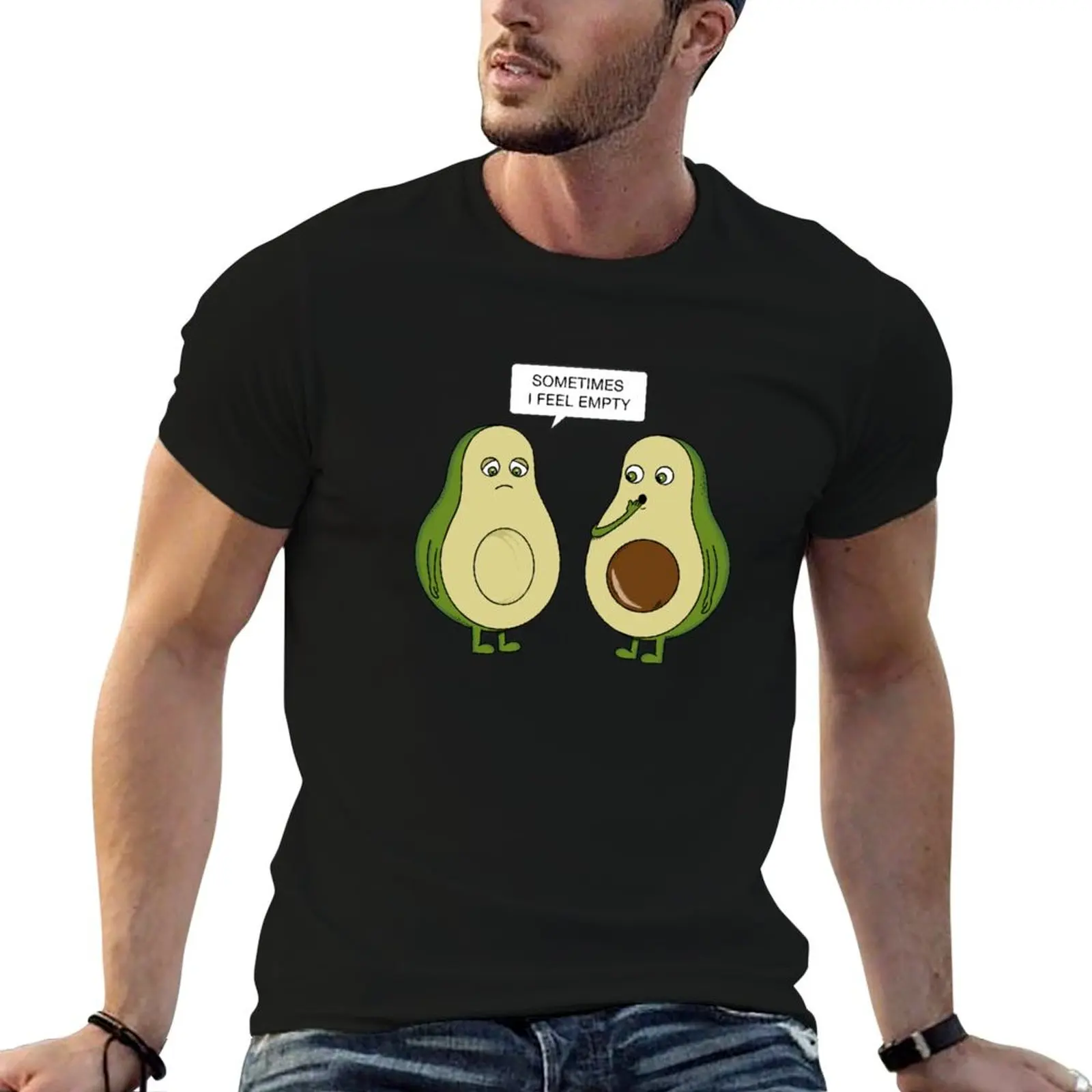 Avocato Empty T-Shirt Moisture Wicking Quick Dry Tee