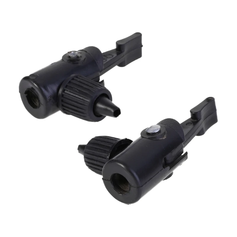 2pcs Bicycle Inflator Valve Air Pump Schrader Adapeter Nozzle Tackle Accessories Dropshipping