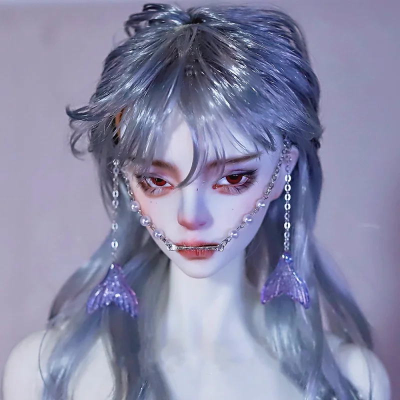 ملحقات دمية bjd مناسبة لـ 1/4 1/3 id75 مقاس كوس كماشة الفم المثيرة شفاه الفم وسدادات العض كملحقات الدعامة #1