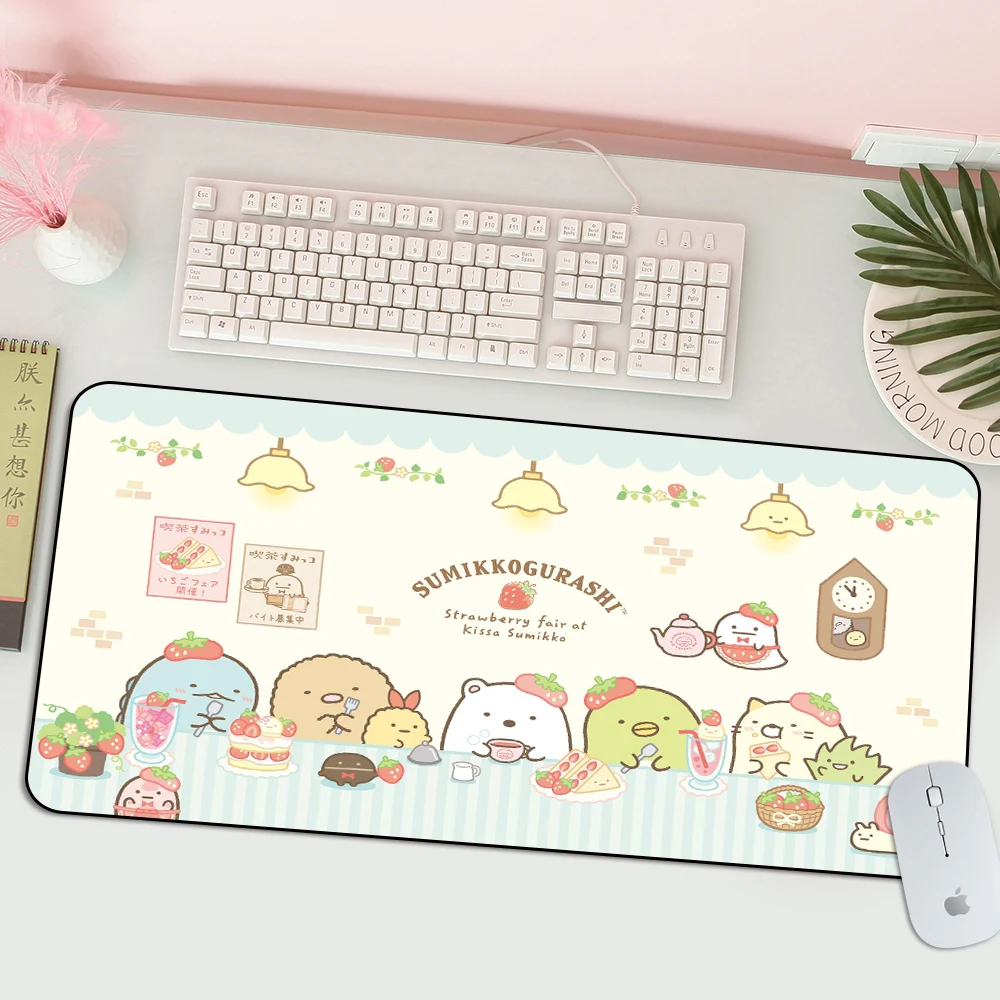 Mouse Pad Desk Computer Carpet Mausepad Cute Desk Accessories Keyboard Sumikko Gurashi Laptop Office Mouse Mat Kawaii Desk Pad