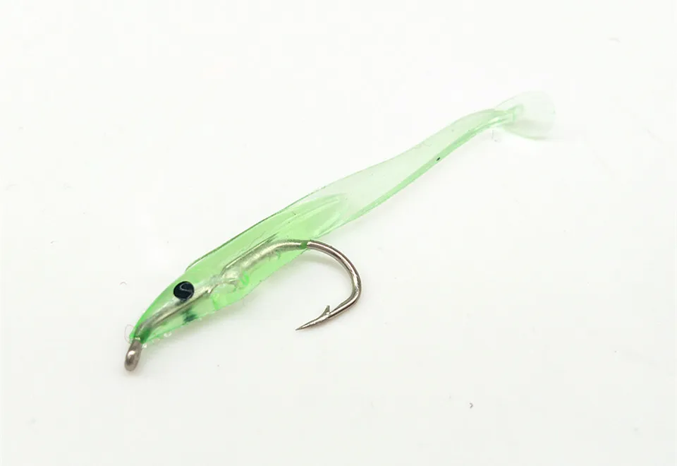 SUNMILE 15 stücke 0,6g 50mm Aal Weiche Köder Köder Angeln Köder Pesca Peche Tackle Wobbler Fisch Karpfen leurre Souple Isca Künstliche – Detail 7