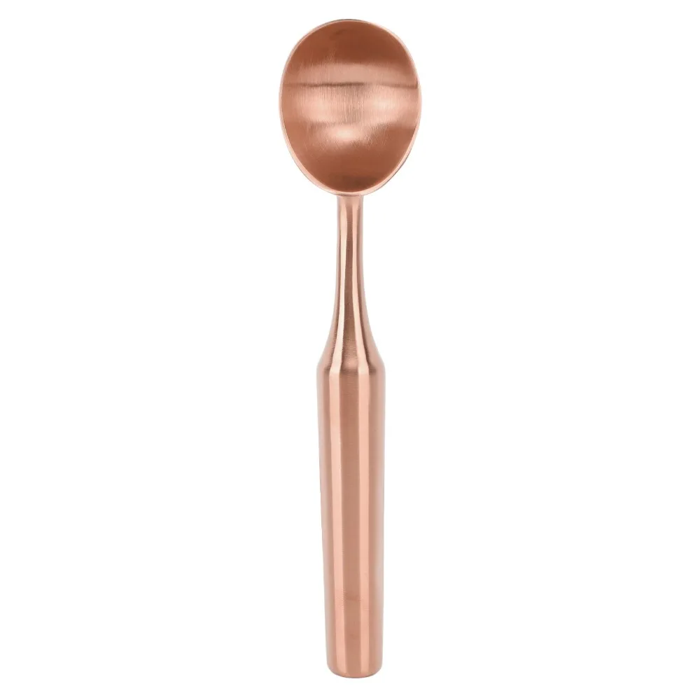 Rustless Steel Ice Cream Scoop Grip Handle Hemispherical Digging Head Ball Maker Scoop Practical Smooth Polished