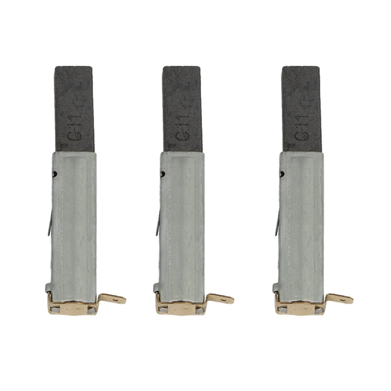 3Pcs Universal Vacuum Cleaner Motor Carbon Brush For Baiyun Industrial Vacuum Cleaner Replacement Parts Accessories BF501