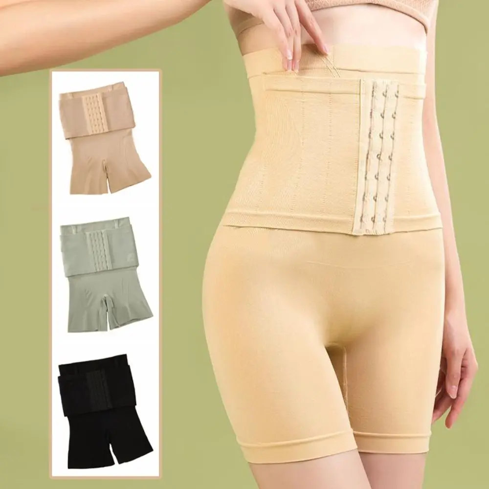 

High Waist Postpartum Body Shaper Panties Belly Contracting Seamless Underpants Shapewear Waist Trainer Butt Lifter Briefs