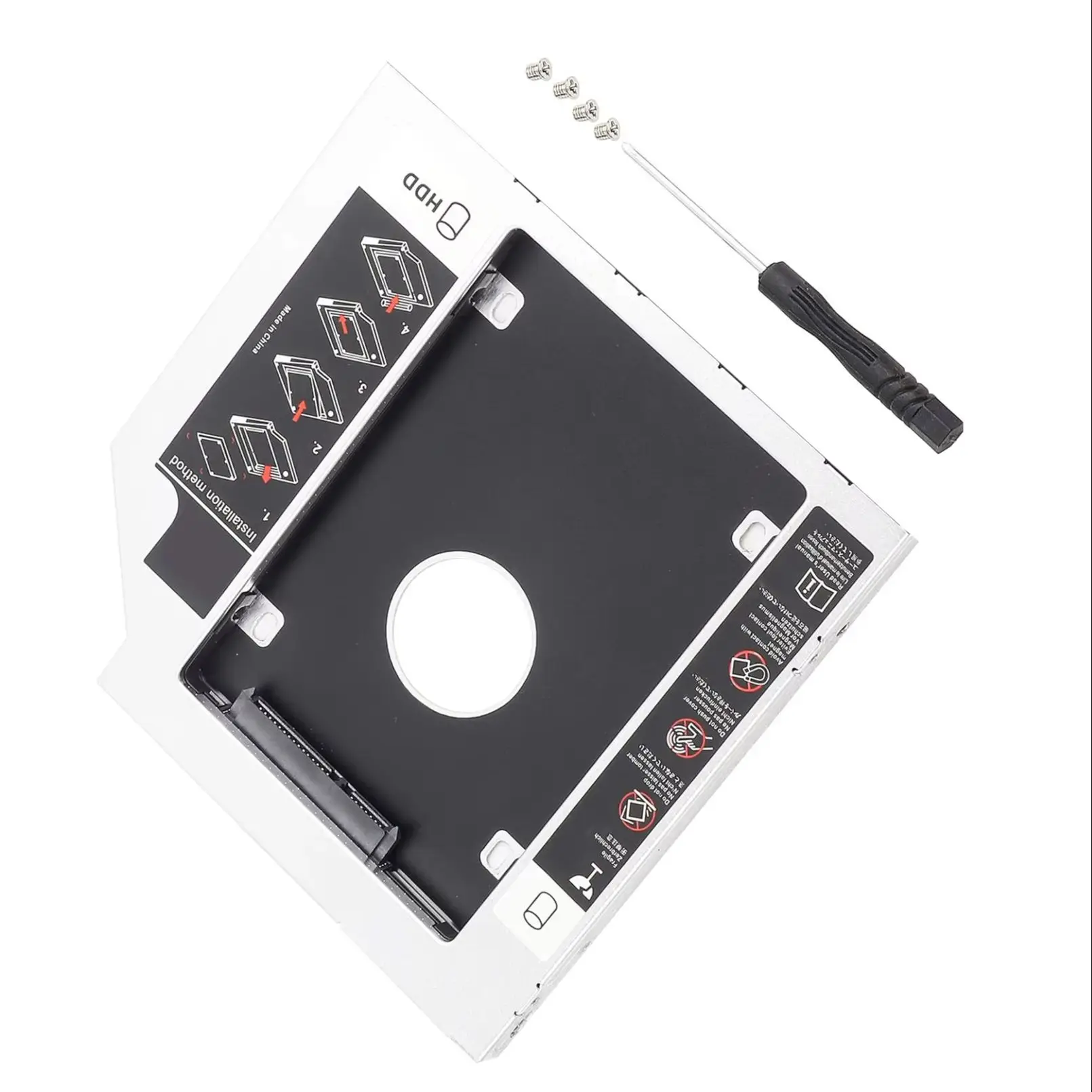 2nd HDD SSD Hard Drive Optical Caddy Frame Bracket for ASUS Q551L X751LB X751LD X555L X555LA X555LD X555LB R554L F555LD-XX110H