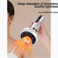Smart vacuum cupping device electric breathing heating wireless negative pressure suction device meridian dredging massage devic