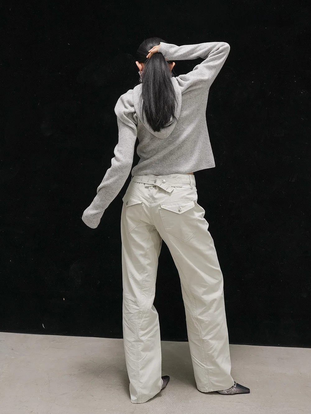 

Джинсы Zuccos с регулируемой талией, прямые, для работы, с эффектом утяжки и подтяжки ягодиц, износостойкие, из смесового хлопка, чистый хлопок