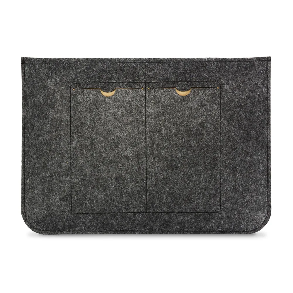 Voground Laptop Sleeve Compatible 13-13.3 Inch Macbook Air,Ultrabook Netbook Tablet,Wool Felt Material Breathable,Shockproof,Wea