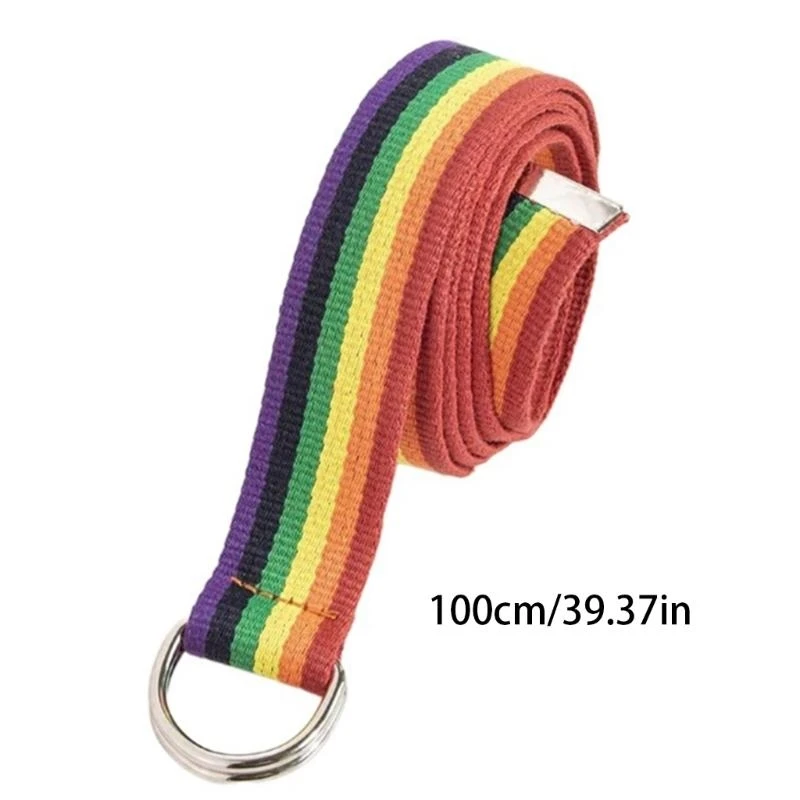 Rainbow Talist Pas do bankietu bożka kostium biżuterii łańcuch biżuterii biżuteria plecione pasy talii do dżinsów spodnie f3md