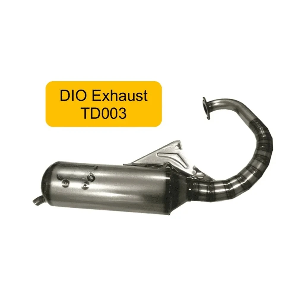 Factory Hot Selling TWH DIO TD006 Motorcycle Racing Muffler Exhaust Pipe For AF17 AF18 AF27 AF28