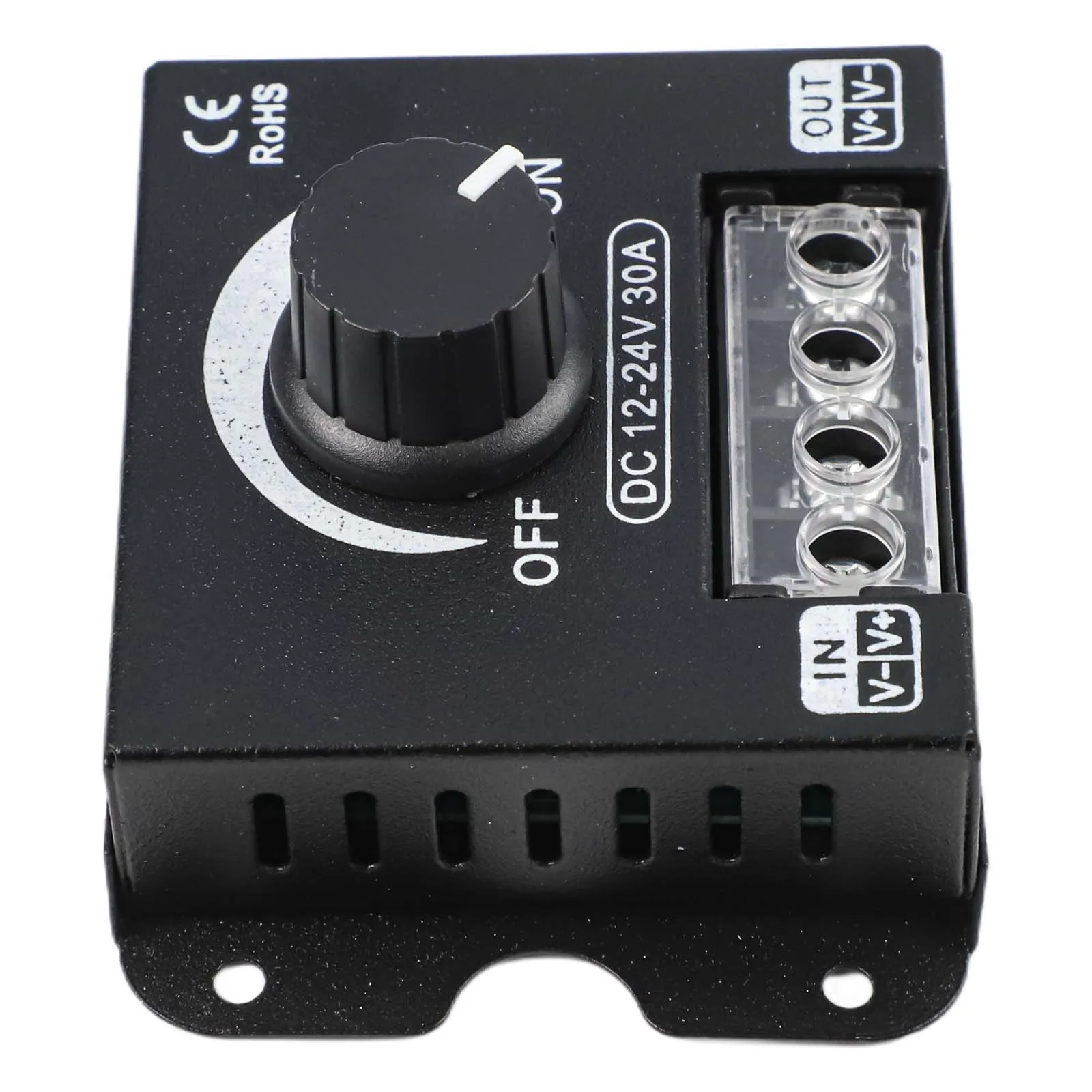 86*62*20mm LED Light Strip Dimmer Aluminum Housing Switch Full Range Dimming Function Heat Dissipation Material