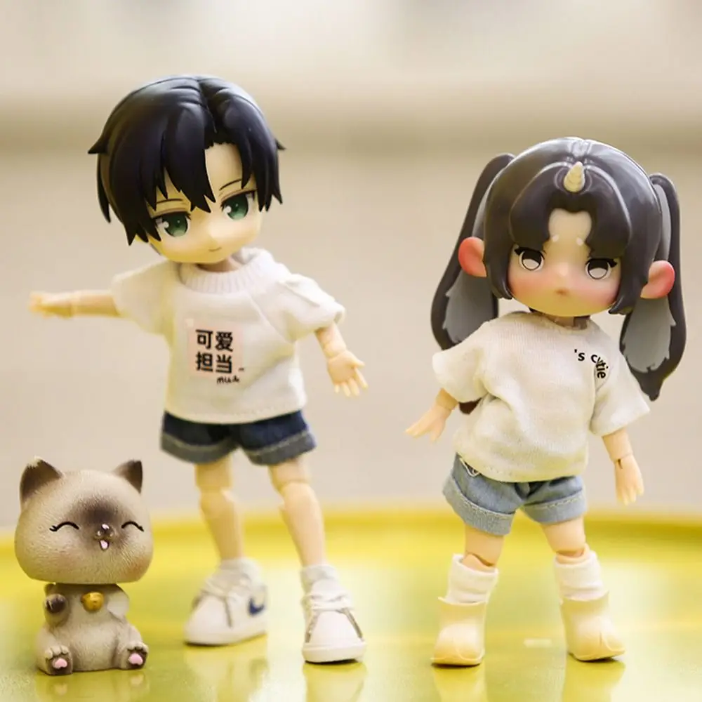 1/11 OB11ドール用ハンドメイドドールショーツ、ジーンズショーツ、1/12 BJDドール用カジュアルウェア、ドールアクセサリー