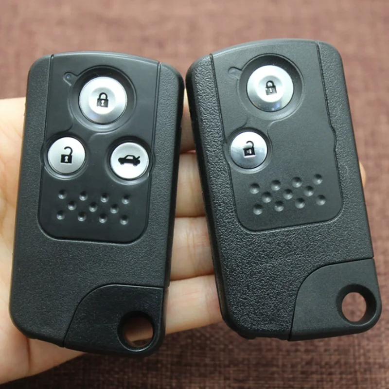 

Сменный чехол для смарт-автомобильного ключа с дистанционным управлением, 2 шт., для Honda Civic Accord CR-V Odyssey 2013 2014 2015, вход без ключа, 2 3 кнопки