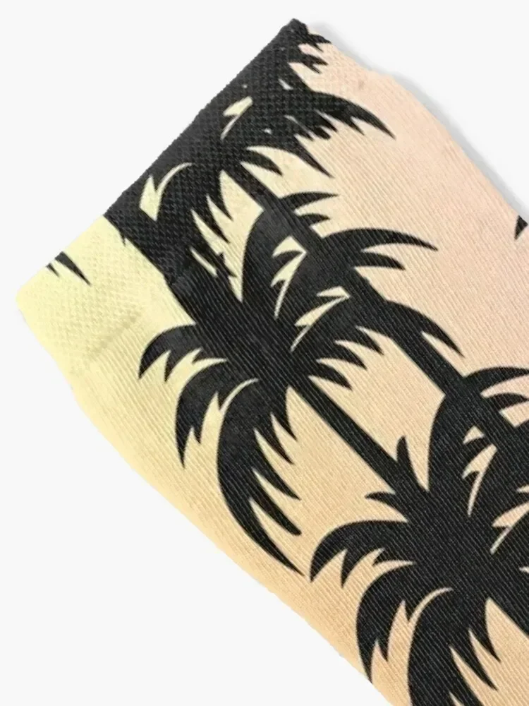 Rainbow of palm trees Socks luxury Men's sheer Socks For Man Women's