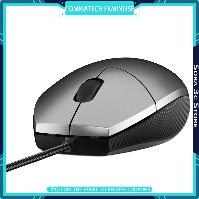 

COMMATECH FKmini3se Wired Gaming Mouse Ergonomic Lightweight Design Low Latency Mouse Gamer Computer Accessories