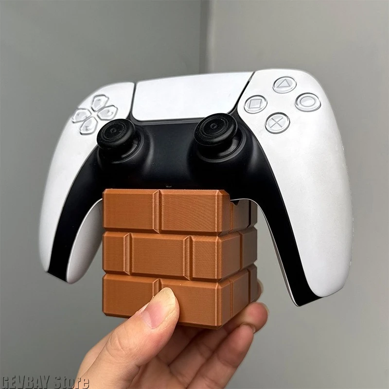 Picture 7: Question Mark Box Game Handle Base for PS4/PS5/Xbox Controller Creative Storage Decoration for Ps4 Accessories