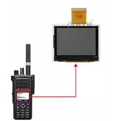 New Screen Board For LCD Motorola XiR P8668 P8668i GP338D GP38D XPR7550e DGP8550e DP4800 DP4801 Radio Walkie Talkie Accessories