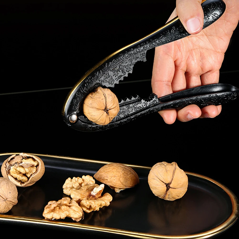 

Crab Clamp Black Multipurpose Nutshell Opening Tool For Walnuts Pecans Nuts Clams Seafood Handheld Walnut Cracker Kitchen Bar