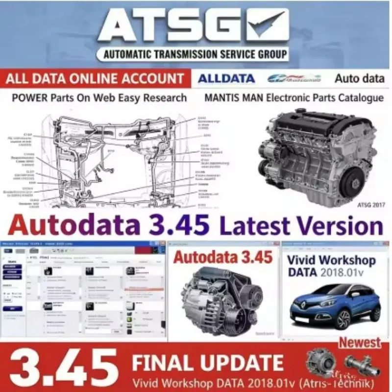 

New 2025! Alldata Repair Software 10.53, All Data Automotive Software, Latest Version Offline, Autodata 3.45 atsg 2017, Send Lin