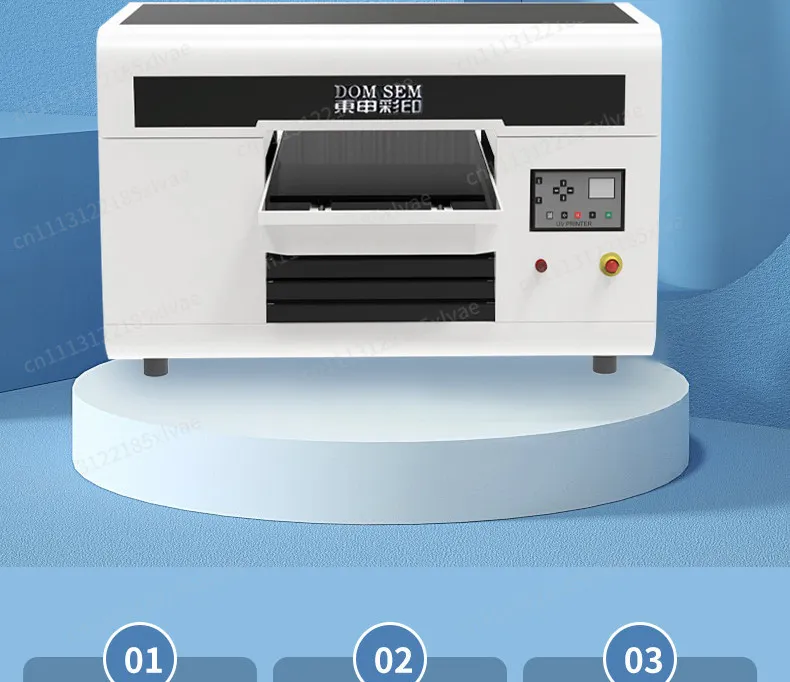 Small UV flatbed printer 3360 | Dedicated to crystal label, mobile phone case and acrylic logo printing