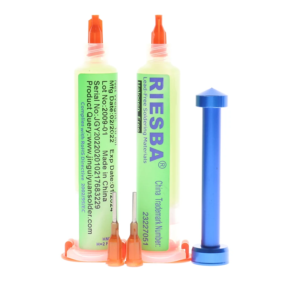 RIESBA NC-559-ASM The high quality solder paste solder paste flux oil cylinder welding needle mouth