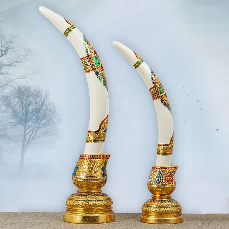 Decoração de folha de ouro de entrada