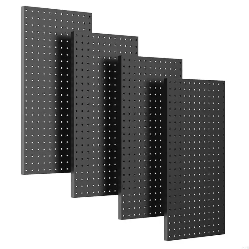 K9FB 4PC Công cụ nhà để xe kim loại lưu trữ Pegboard Tường bảng Tường hạng nặng tổ chức hội thảo