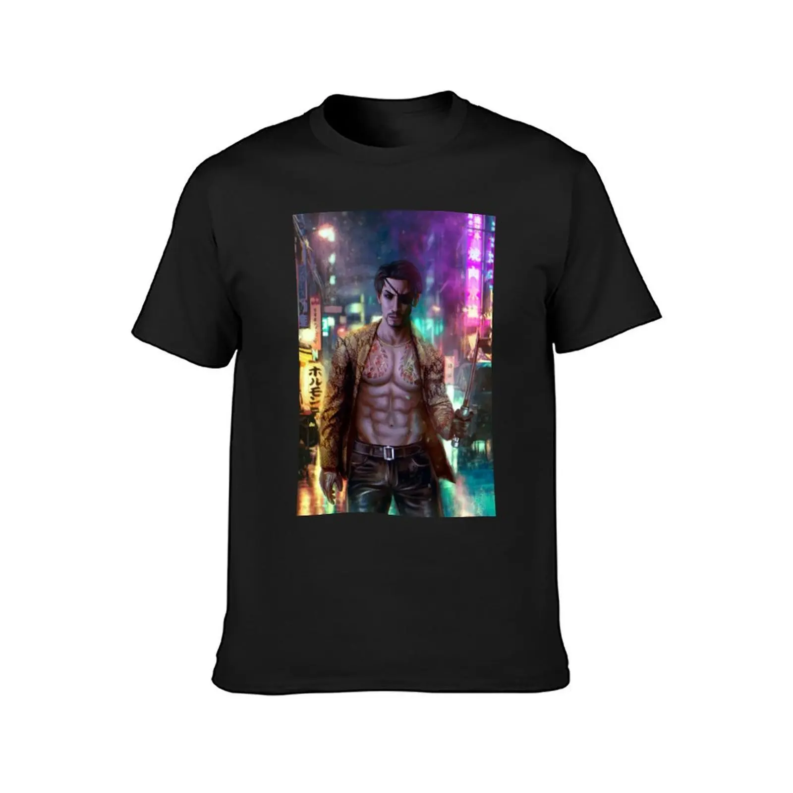 Majima Goro T-Shirt blanks customizeds mens t shirt graphic