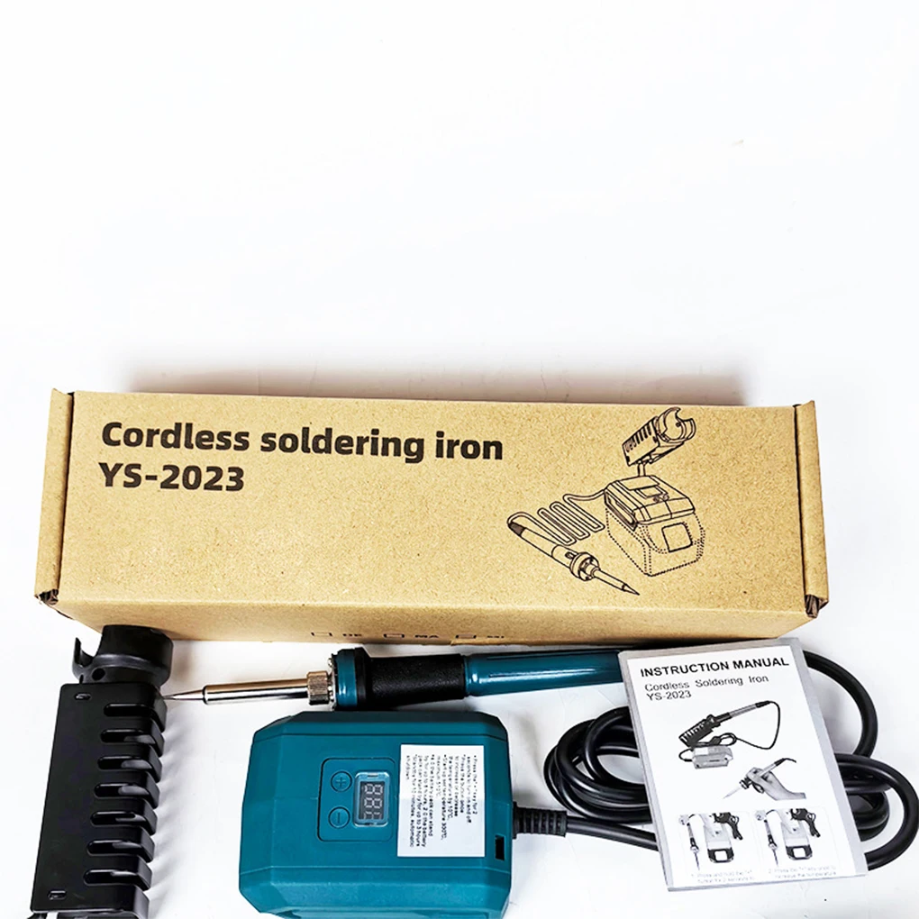 Wireless Welding Power Tool For Makita 20V Battery 60W Electric Soldering Iron 300-500℃ Temperature Adjustable Fast Heating Tool