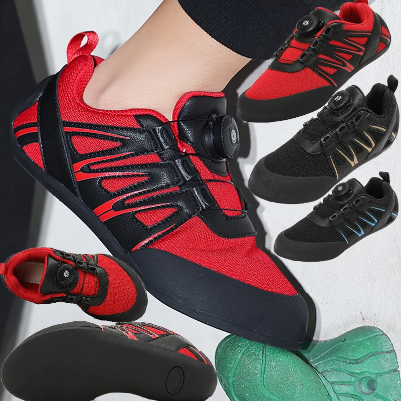 

Новая обувь для скалолазания для родителей и детей, тренировочная обувь для скалолазания в помещении для взрослых, мужчин и детей, для занятий спортом на открытом воздухе, профессиональная кли