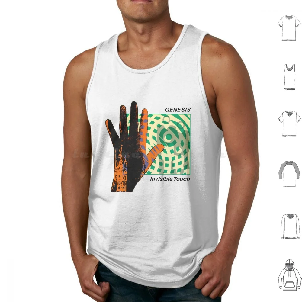 Genesis Invisible Touch Tank Tops Vest Sleeveless Genesis Phil Collins In The Air Tonight Genesis Band Phil Collins Genesis