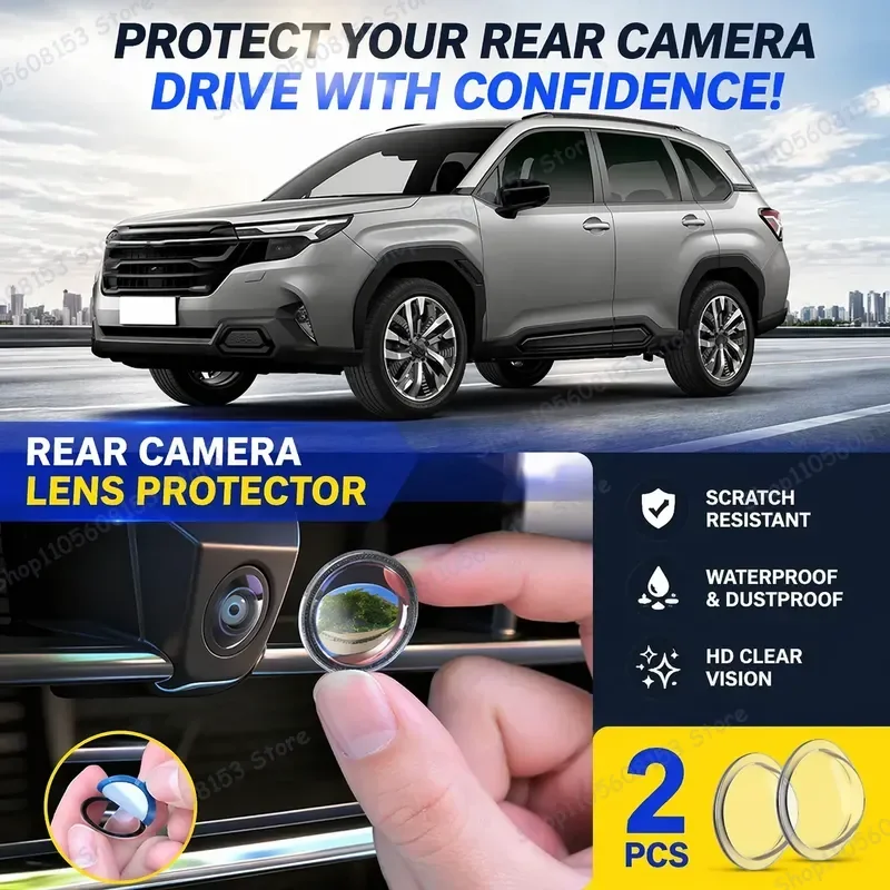 

For Subaru Forester 2015 2016 2017 2018 2019 2020 2021 2022 2023 2024 2025 2026 360 Degree Reverse Camera Cover Scratch
