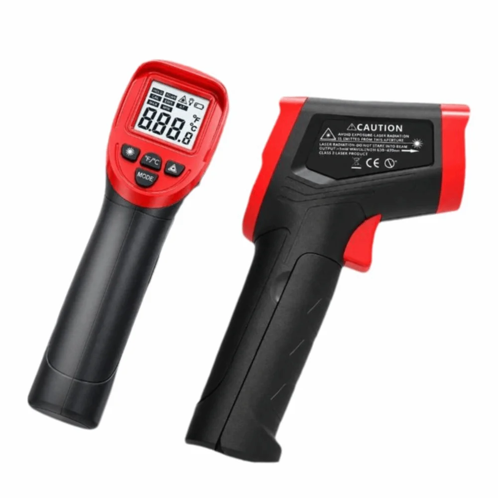 -50℃ To 600℃ Infrared Thermometer Non-Contact Backlit Screen Digital Temperature Meter LCD Display Accurate Measurement