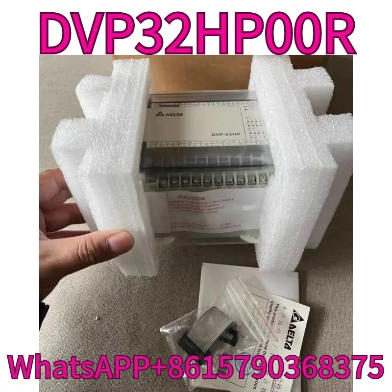 The brand new DVP32HP00R PLC controller comes with a one-year warranty and can be shipped quickly