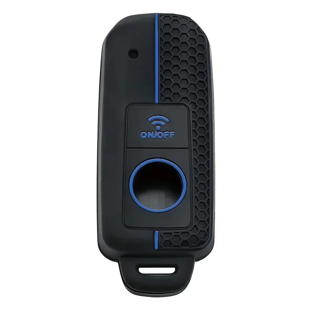 Honeycomb Red Line Silicone 2 Button Motorcycle Key Cover For Yamaha XMAX300 NVX155 AEROX QBIX TMAX530 TMAX560 Smart Fob