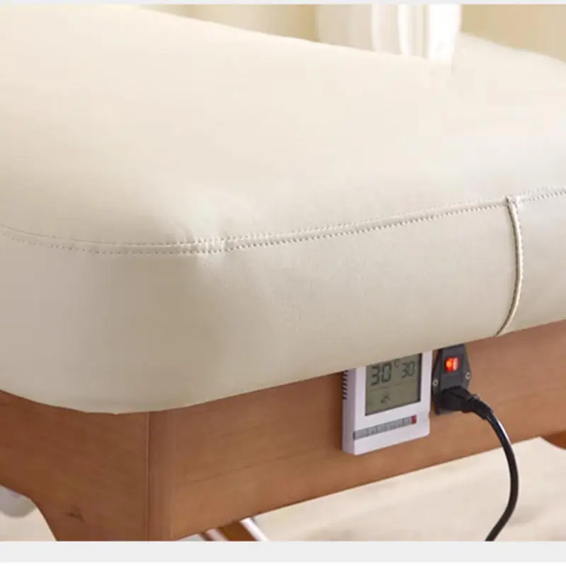 Professional Salon Massage Bed With Dual Motor Adjustment And Durable Synthetic Leather For Spa Therapy