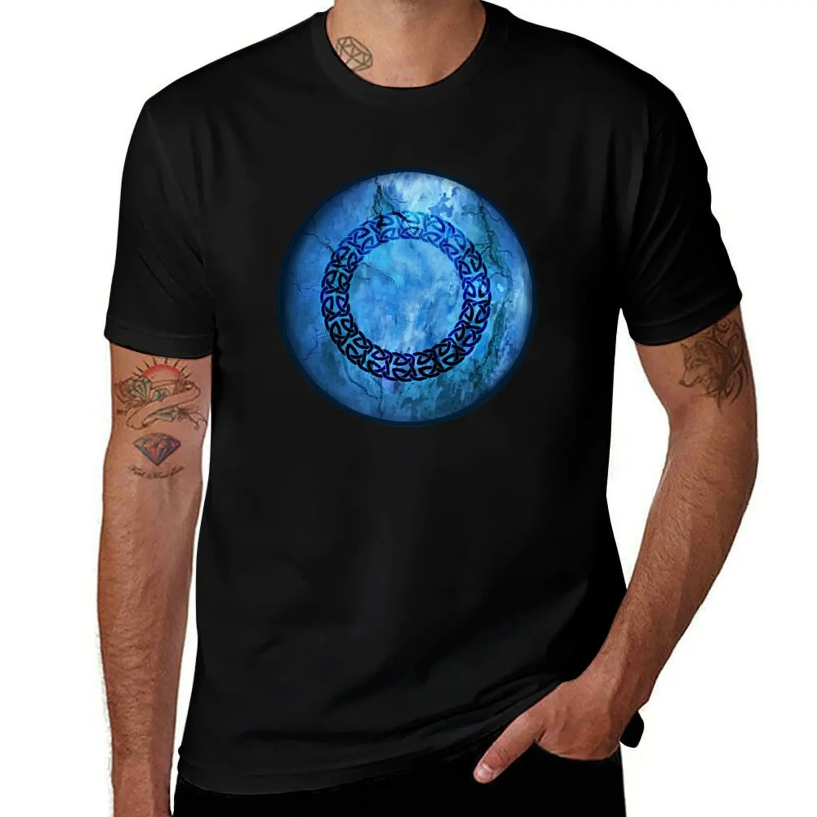 Celtic Knot Symbol - Sailors Knot T-Shirt Work Style Casual T-Shirt