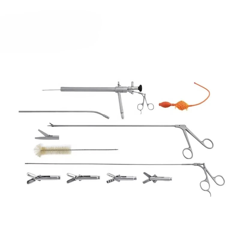 High‑Quality Flexible Sigmoidoscopy Set, Easy‑to‑Operate Sigmoidoscope with  Surgical Scissors
