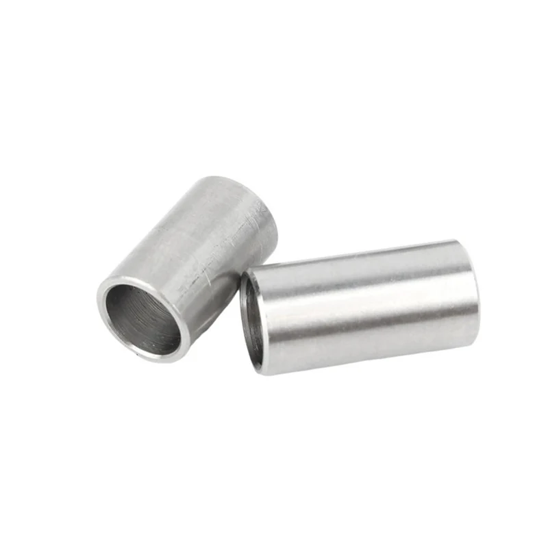 M7 Od 10mm 12mm 14mm Unthreaded 304 Stainless Steel Bushing Washer Round Hollow Standoff Spacer Gasket Sleeve Length 2-50mm