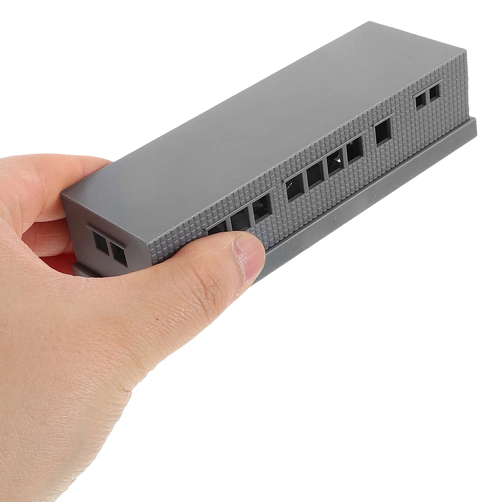 

1 Set Kids Diy Train Platform Assembly Kit Compatible With Railway Diorama Accessories For Sand Table Building Plastic Overhead