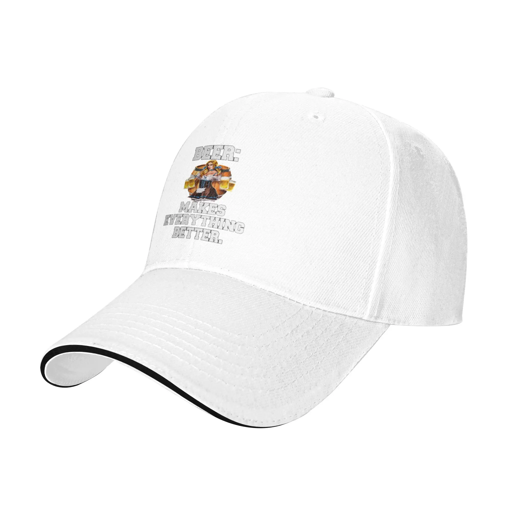 Funny Sarcastic Beer Drinkers Humor Beer  Makes Everything Better Gift For Children Men Women A Baseball Cap Hat