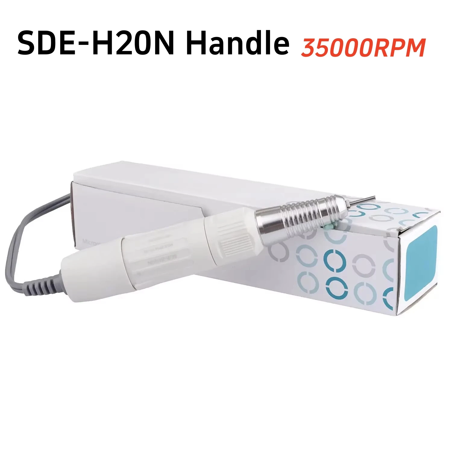 Strong SDE H20N 35000 RPM Nail Drill Handle For Marathon Power control box Electric Micro Motor Polishing Handpiece 2.35mm Drill