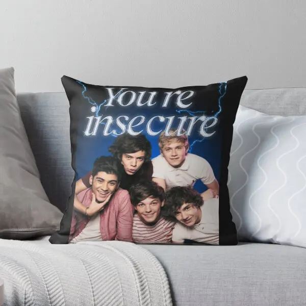 

Youre Insecure Meme Printing Throw Pillow Cover Decor Square Case Fashion Comfort Hotel Waist Sofa Pillows not include One Side