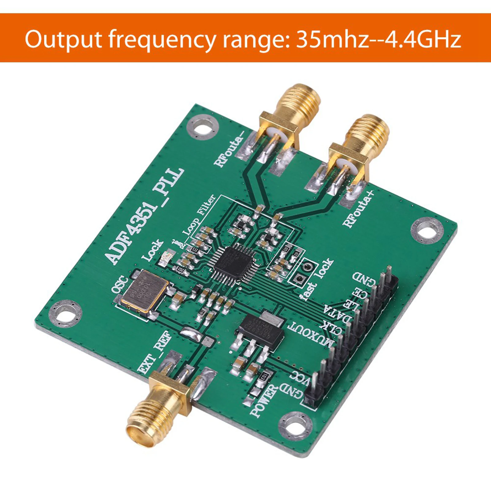 �y�Z�[�����z35M-4.4GHz ADF4351-PLL RF �M�����ʑ����b�N���[�v���g���V���Z�T�C�U�[ ADF4351 �J���{�[�h