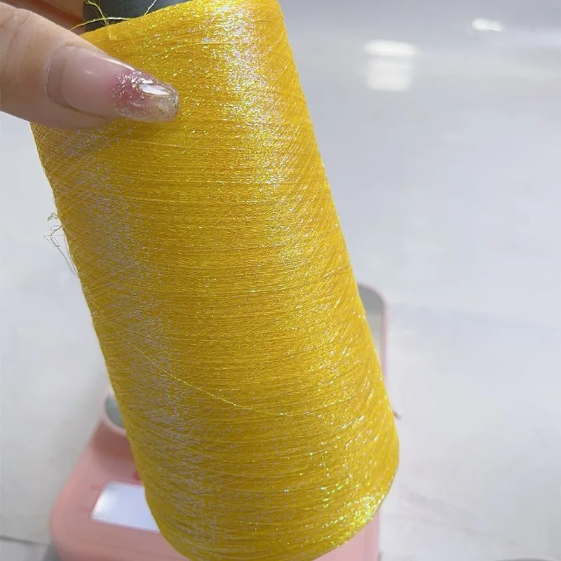 450g Gold Silver Color Line Metallic Weaving Thread Colorful flash Shiny Effect Jewellery Threads DIY Scarf Sweater Weave Yarn