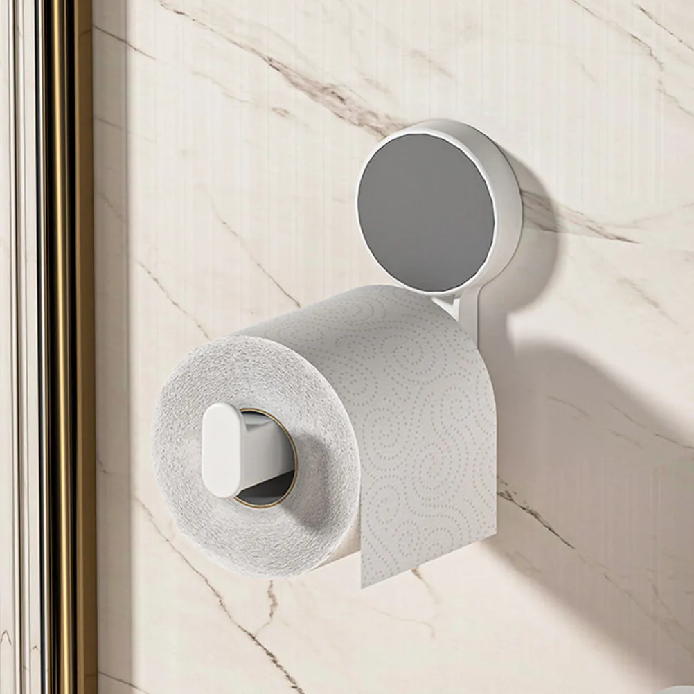 Multi Functional Toilet Paper Holder Wall Mounted Towel Hanger for Bathroom Heavy Duty Space Saving Modern Design Easy Install