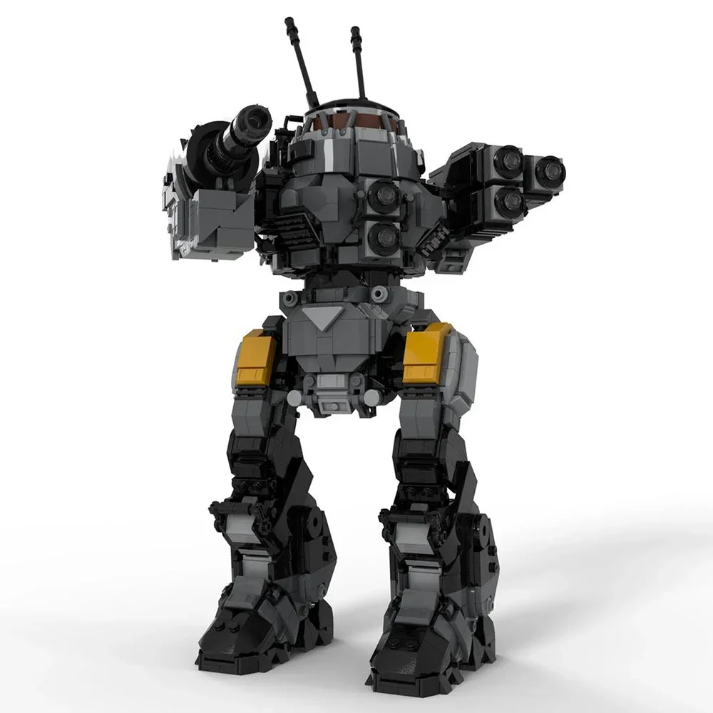 Buildmoc jogo urbanmeechs K-9 battlemeeds bloco de construção conjunto figura jogo pulga batalhaechedss tijolos brinquedos criança menino presentes aniversário