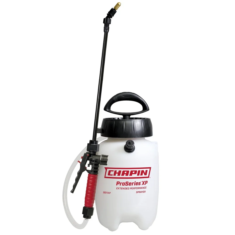 

1 Gallon Multi-Purpose Poly Tank Sprayer Lightweight Ergonomic Garden Tool Anti-Clog Filter Adjustable Nozzles Easy Filling and