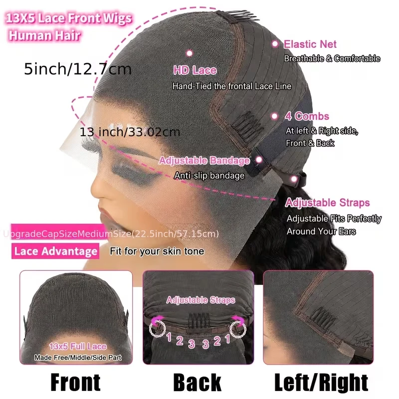 Women's Twist Dreadlock Lace Front Wig